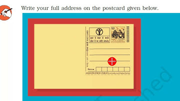Class 3 EVS, Chapter 17: Here comes a Letter