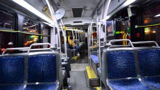 On-Board 2010 NovaBus LFS Articulated 1280 On The M15 +Select Bus Service+
