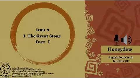 Ch 9  The Great Stone Face  I