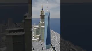 One World Trade Center and Abraj Al Bait | Size Comparison Shorts