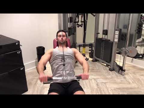 Incline Straight Arm Lat Pulldown