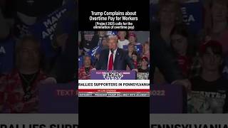 Trump Seeks to END OVERTIME PAY for Workers…