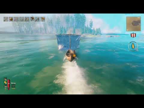 Valheim Возвращение Вальха 27 Начинаю искать торговца