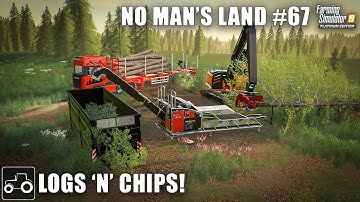 Clearing Trees For A New Field, No Man