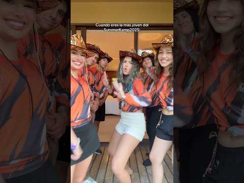 Cuando Eres La Más Joven Del SUMMER KAMP 2025 Leylastar Tiktok Summerkamp2025