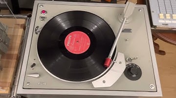 Bruno Walter Symphonie N. 4 played with Pierre Clement ORTF turntable and Lorenz Celophone speaker