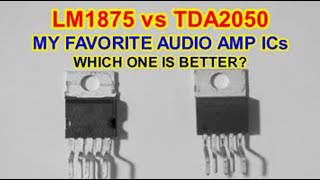 TDA2050 vs LM1875 performance tests to see which is the BEST