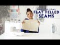 How to sew a FLAT FELLED SEAM!