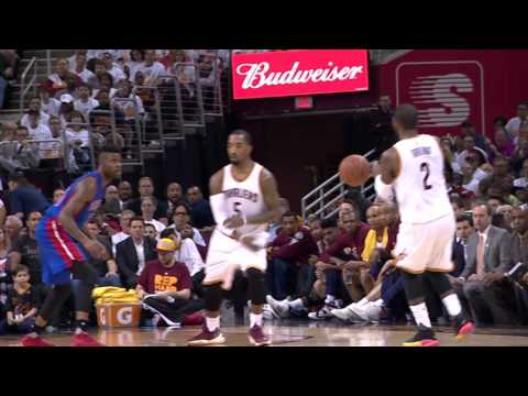 Pistons And Cavaliers Game 1 Three Point Barrage