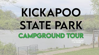 Kickapoo State Park Campground Tour