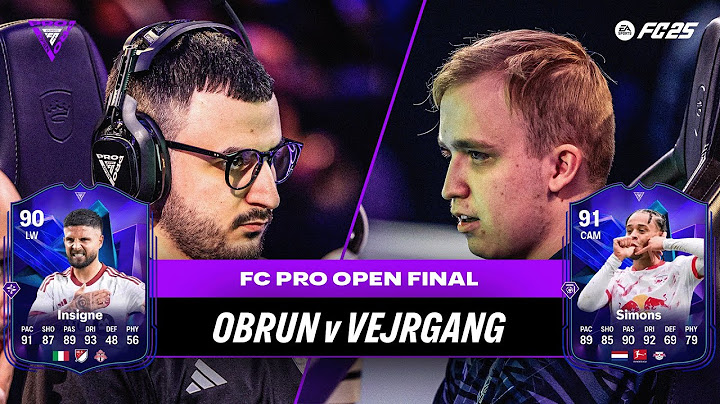 Repeat or Redemption? | Obrun v Vejrgang | FC Pro Open Final | Full Match