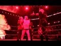 Kane chokeslams raw guest star curly from the three