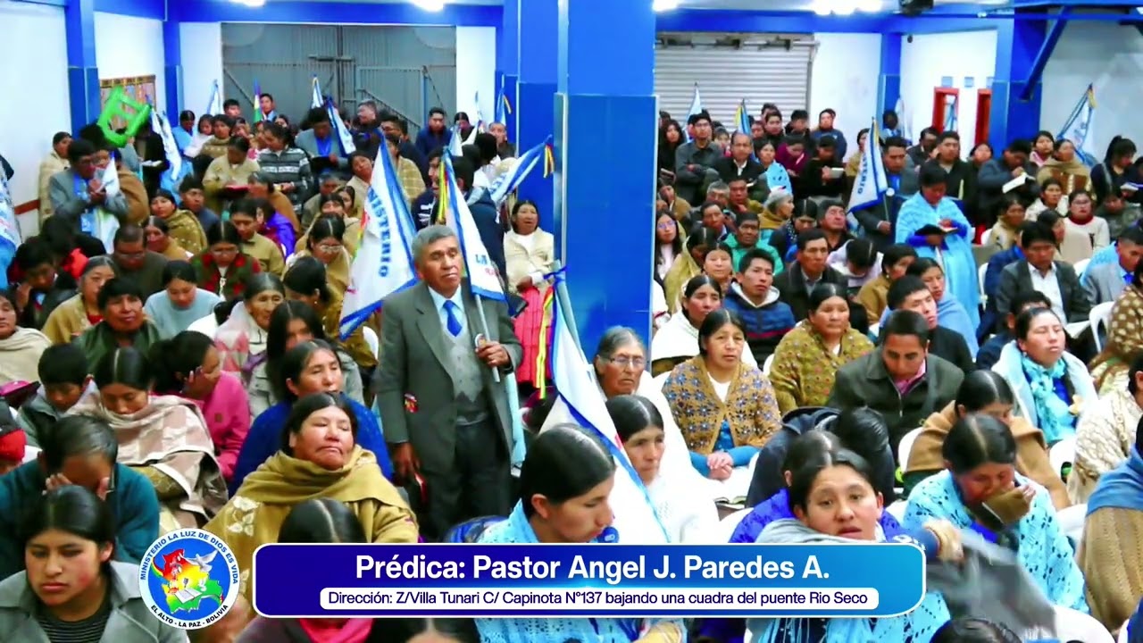 🕊Predica pastor Ángel J. Paredes ( Ministerio la luz de Dios es vida 24/07/2025)