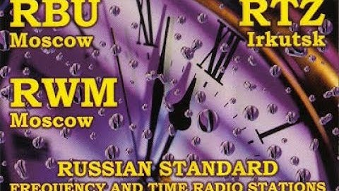 What is this signal RWM Time signal 4996 9996 14996 kHz Shortwave