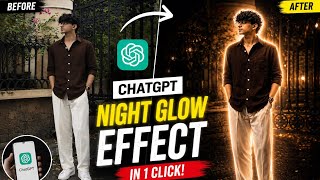 🔥 ChatGPT Se Viral Night Glow Photo Edit | One Click AI Prompt  screenshot 3