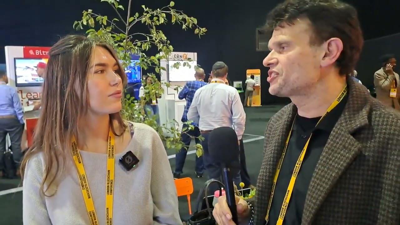 Interviewed at London Blockchain Conference...or am I? 