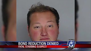 Judge rejects bond reduction for fatal stabbing suspect