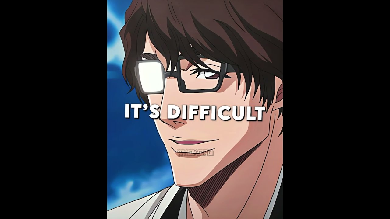 Aizen Has The Coldest Lines Bleach Edit 