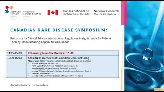 Canadian Rare Disease Symposium 2025 | Part II: Preparing for Clinical Trials