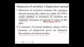 11--- Measures of Variation Part 1