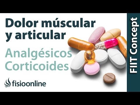 Antiinflamatorios, analgésicos y corticoides para dolor de espalda, muscular y articular