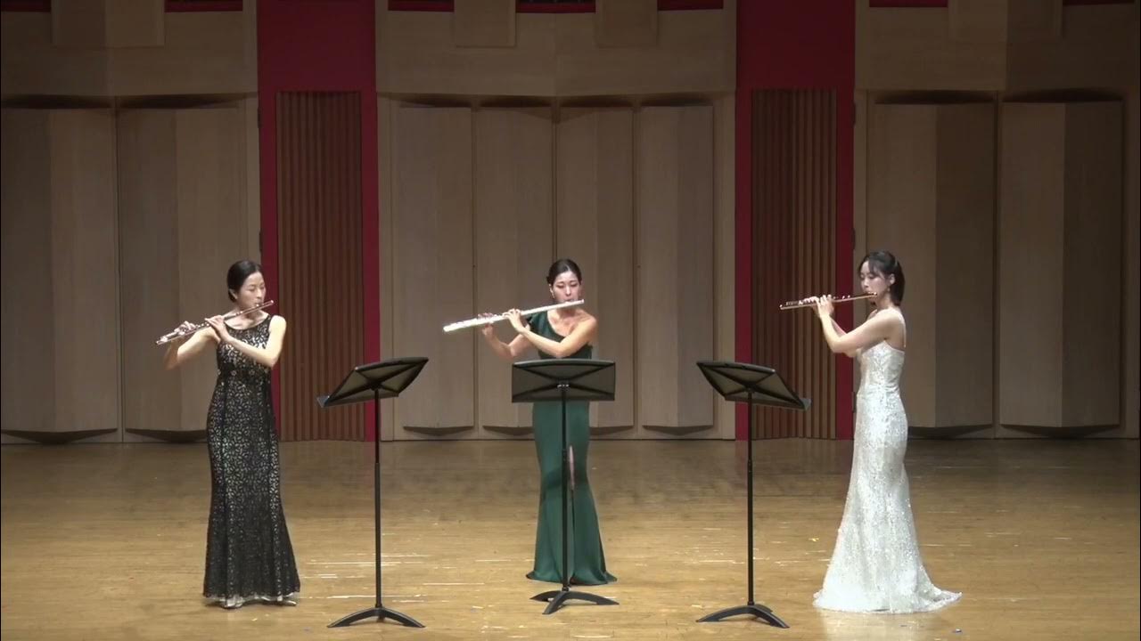 G.Schocker Flutes in the Garden for 3 Flutes YouTube
