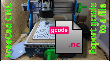 FreeCad Path Workbench Tutorial: Settings for exporting CNC gcode to a file