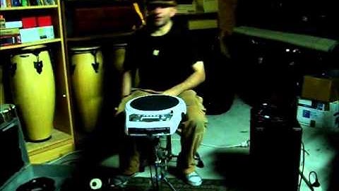 How To Set Up A Roland HPD-10 Handsonic As A Drumkit