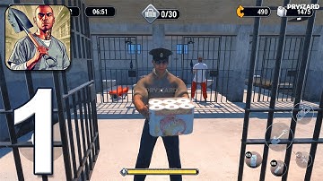 Prison Escape Simulator 3D - Gameplay Walkthrough Part 1 - Try To Escape From Prison (iOS, Android)