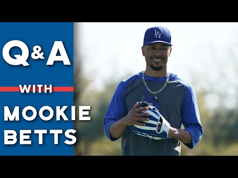 Q&A with Mookie Betts - Dodgers (2020)