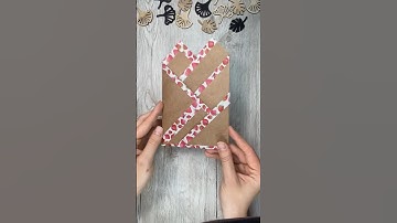 🍓😍Cute and easy Ephemera pocket 😍🍓 #shortscrafts #cardmaking #papercrafts