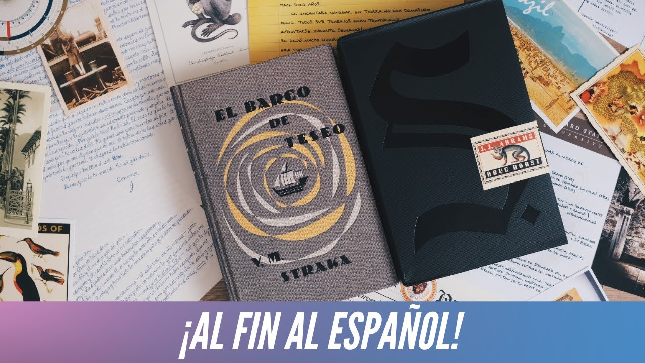 🔮 El libro más hermoso al español: S. El barco de Teseo de J. J. Abrams  y Doug Dorst 