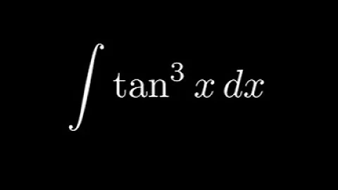 Integrate tan³(x) – A Simple Trick to Solve It!