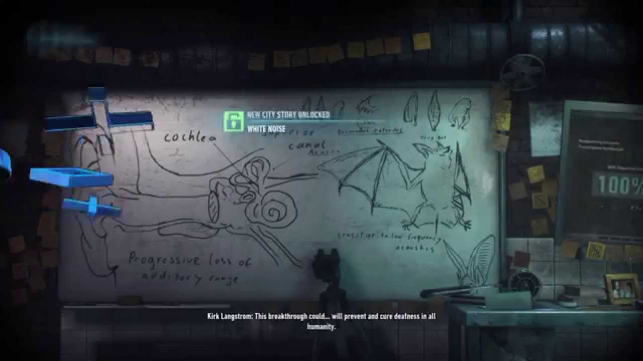 Batman Riddler Lab Riddlers Puzzle Dr Kirk Langstrom's Lab - A Bat Uses These To See At ...