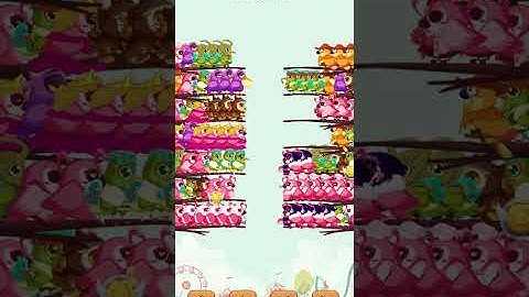 bird sort 2 color puzzle solution niveau 677 #games #gaming #puzzle #puzzlegame #androidgames