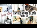 TWO DAY WHOLE HOUSE CLEAN WITH ME / CLEANING MOTIVATION 2020