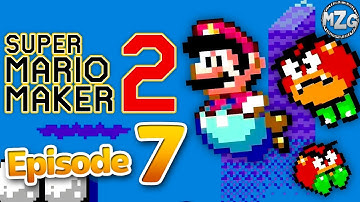 Super Mario Maker 2 Gameplay Walkthrough - Part 7 - Story Mode! Swim Mario, Swim! West Hall Cannon!