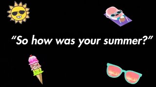 Summer Recap 2018
