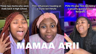 *2+ Hour* Best Mamaa Arii Funny TikTok Videos | Mamaa Arii Shorts Videos 2025 - Shorts Comps