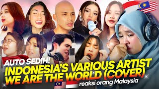 🇮🇩 AUTO NANGIS!! Indonesia's Various Artists - We Are The World (Cover) || 🇲🇾 REACTION