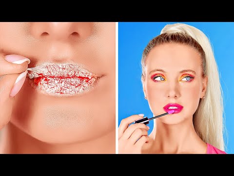 COOL BEAUTY AND MAKE UP HACKS || Girly Hacks And Beauty Tricks by 123 GO!