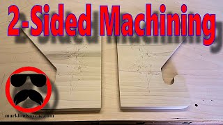 2-Sided Machining on the CNC - Part 3 - Design a Shelf Project in VCarve or Aspire