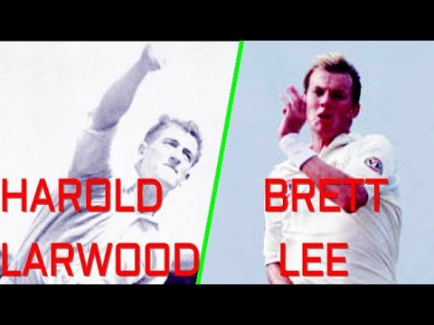 Harold Larwood vs Brett Lee speed test …who was the fastest?