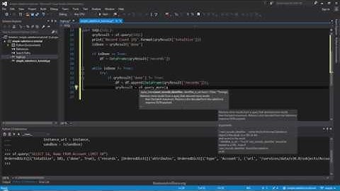 1.1 Query records using Simple-Salesforce query engine in Python | Python Tutorial