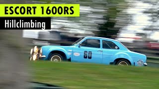 Hillclimbing a Classic Escort RS1600 Rally Car