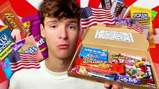 British Trying American Candy For The First Time!