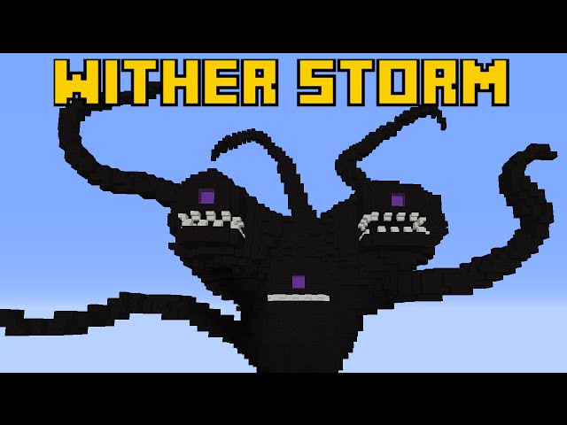 Pixel wither storm stage 2 pixel art