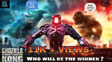 Godzilla and Kong VS Mechagodzilla Titans:Last Stand  | S19 | PUBG MOBILE New Update |Rex Gaming 2.0