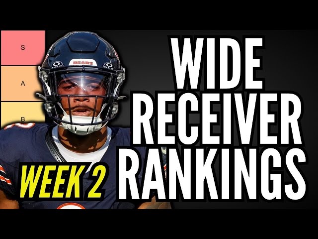 Week 2 Wide Receiver Rankings - Start, Sit & Flex Decisions 