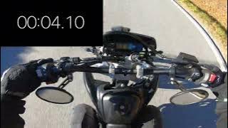 Yamaha WR250X 0-100 kmh / 0-60 mph